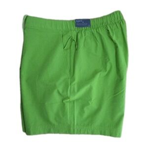 VRST Men's 6" Resort Short GREEN SEERSUCKER SHORTS - Size LARGE NWT